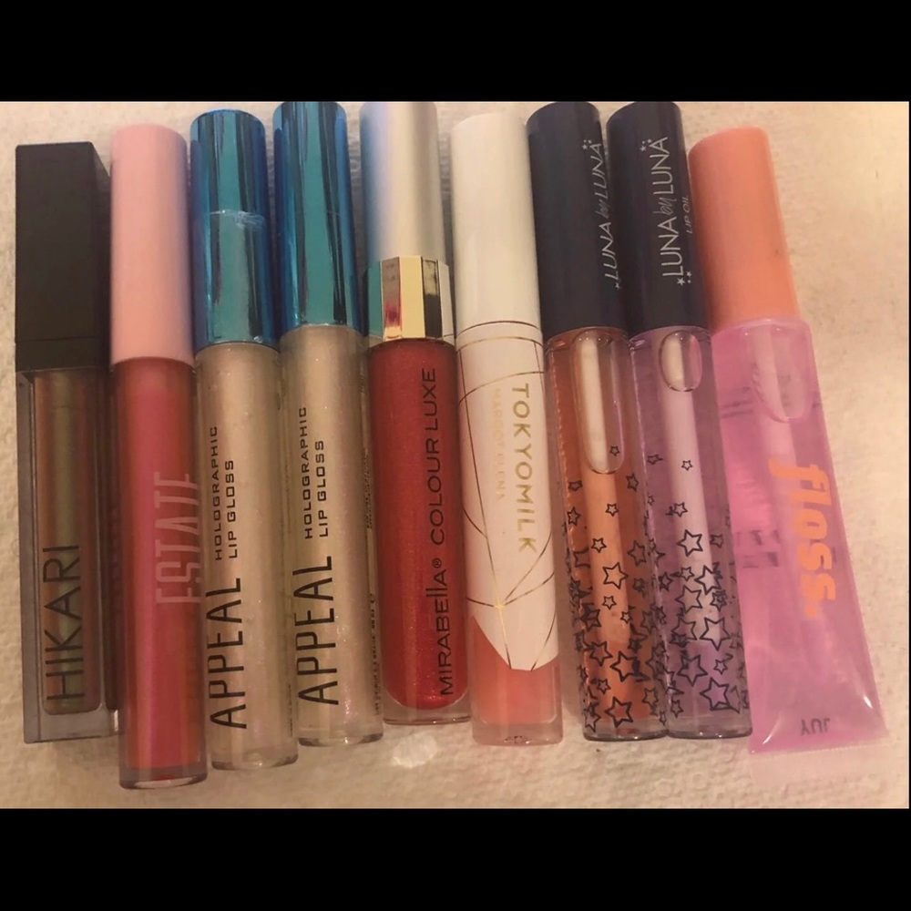 Lot of lip products